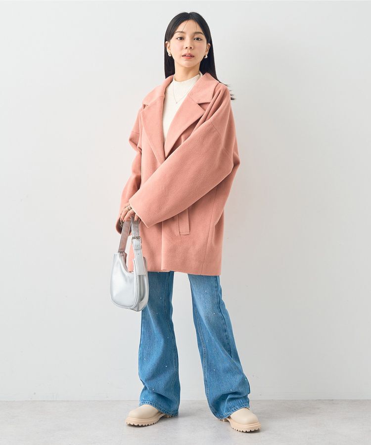 earth music&ecology「オーバーテーラードジャケット シャギー」|その他|