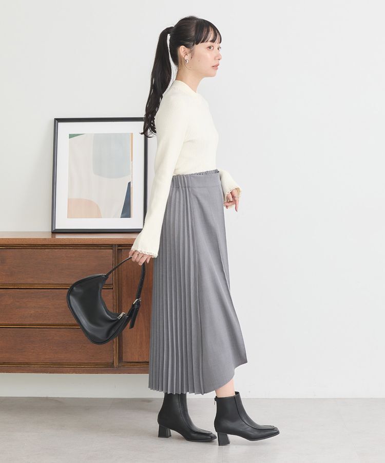 earth music&ecology「ナローケーブルプルオーバー」|ニット・セーター|