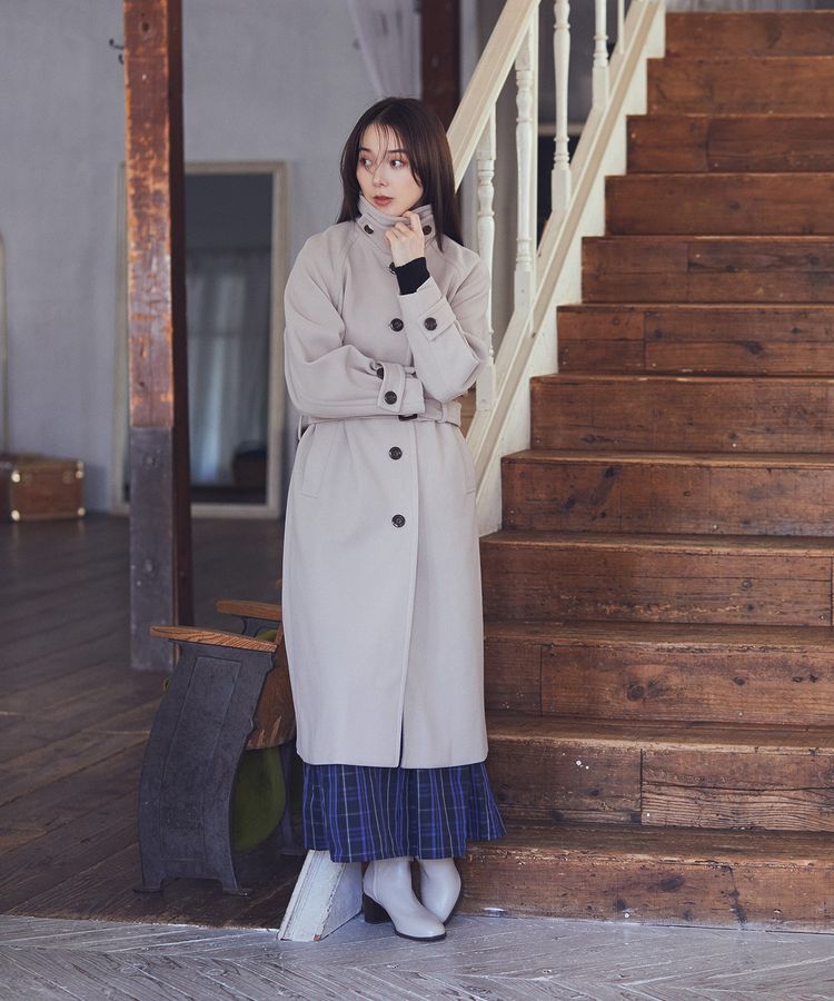 earth music&ecology「2WAYカラーロングコート」|その他|