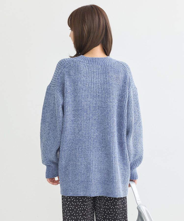 earth music&ecology「シャイニーベロアチュニック」|チュニック|