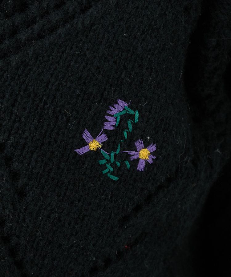 earth music&ecology「SET2点刺繍ビスチェ＋カーディガン」|カーディガン|
