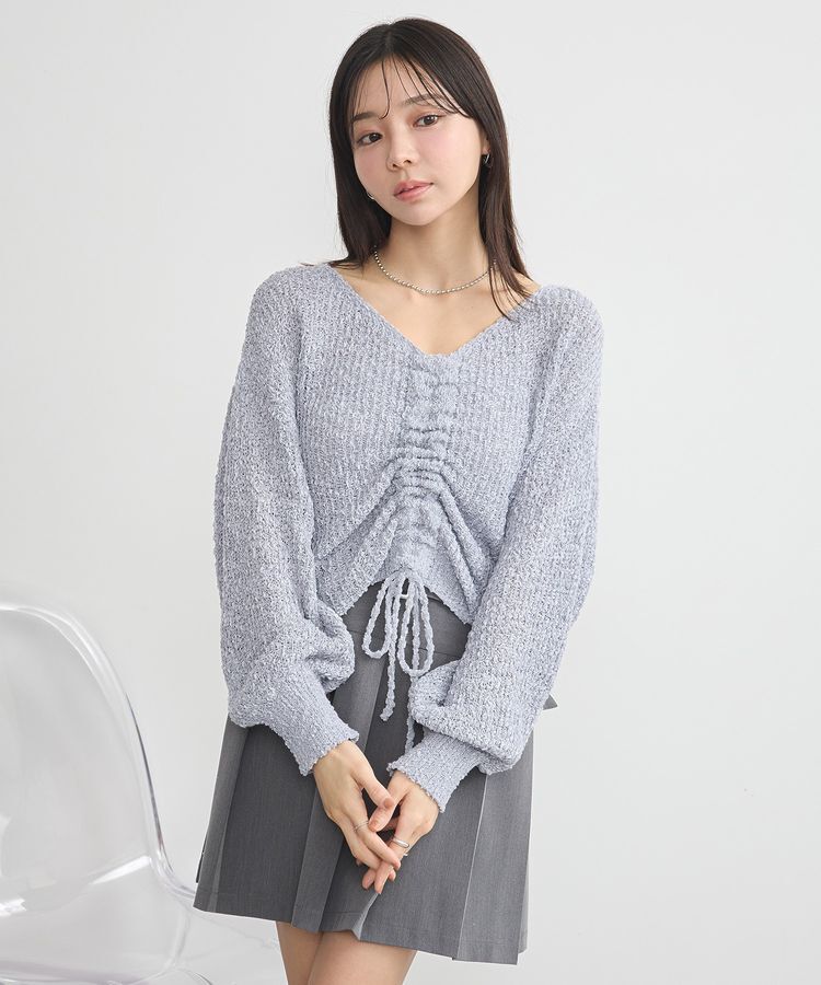 earth music&ecology「ドロストニットプルオーバー」|ニット・セーター|