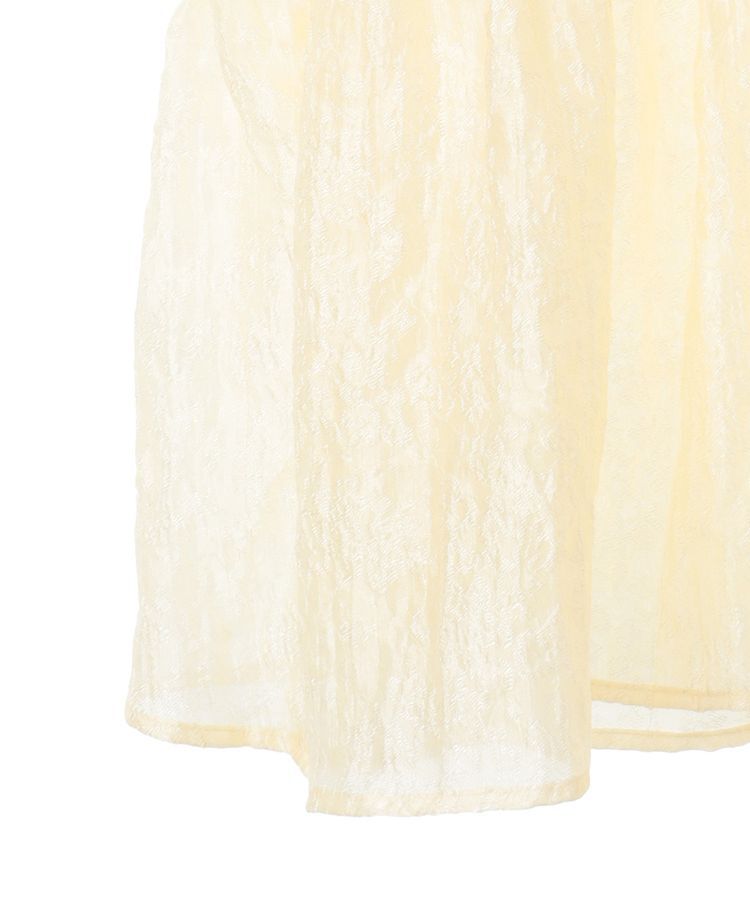 earth music&ecology「シアージャガードペプラムチュニック」|チュニック|