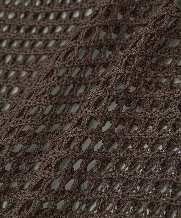 earth music&ecology「SET2点メッシュニットカーディガン＋ビスチェ」|カーディガン|