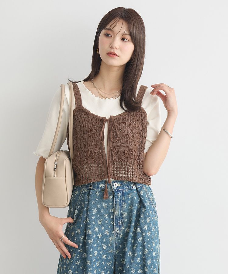 earth music&ecology「リブメロープルオーバー」|Tシャツ・カットソー|