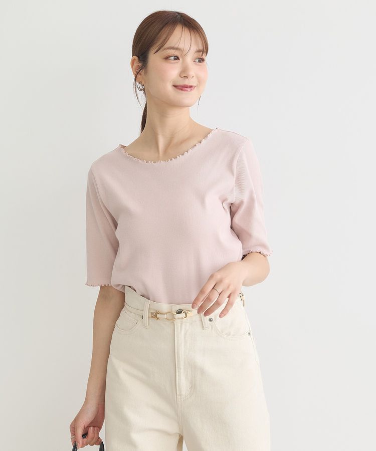 earth music&ecology「リブメロープルオーバー」|Tシャツ・カットソー|