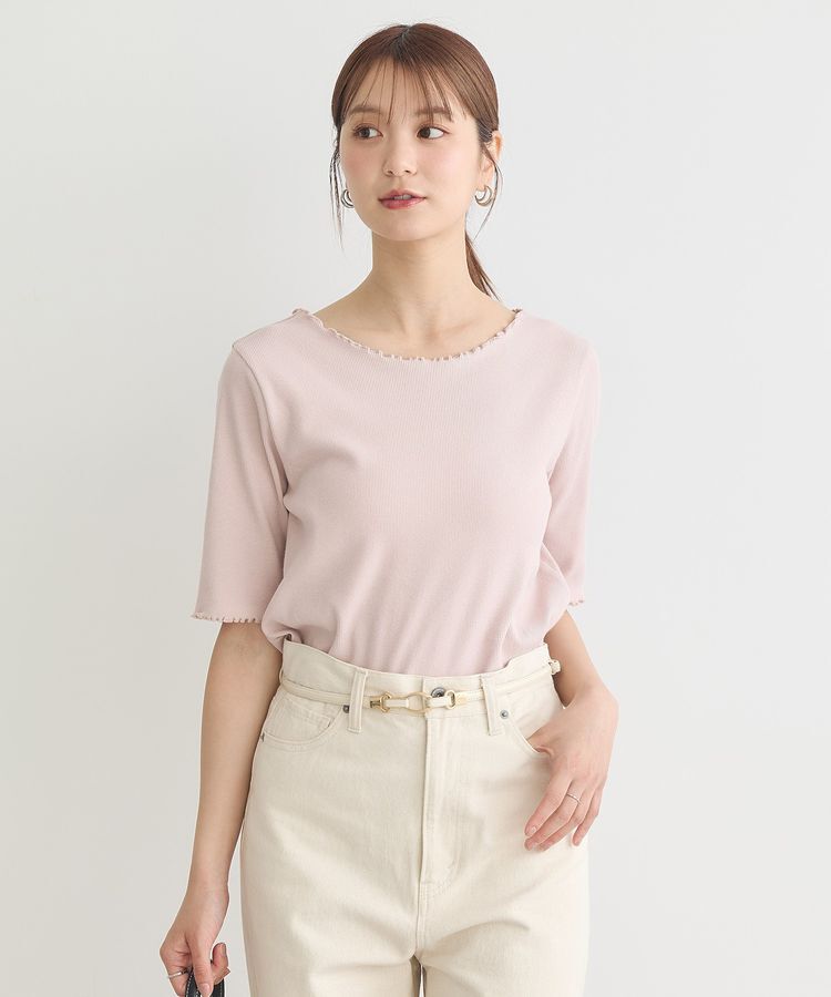 earth music&ecology「リブメロープルオーバー」|Tシャツ・カットソー|