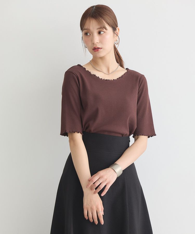 earth music&ecology「リブメロープルオーバー」|Tシャツ・カットソー|