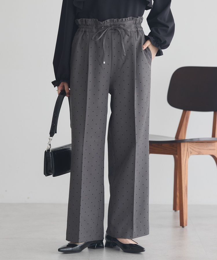 earth music&ecology「リラックスドットパンツ」|その他|Gray