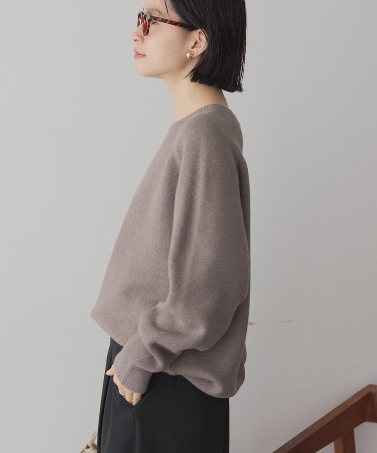 AMERICAN HOLIC「ラグランラメニットプルオーバー」|ニット・セーター|