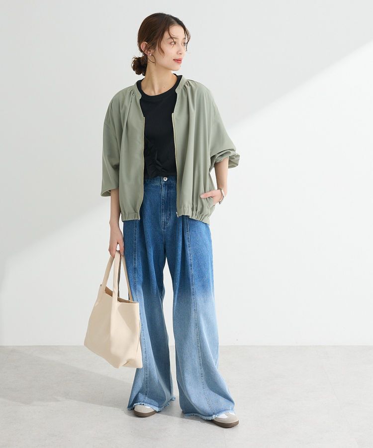 Green Parks「・Petit Fleur アシンメトリーフリルTEE」|Tシャツ・カットソー|