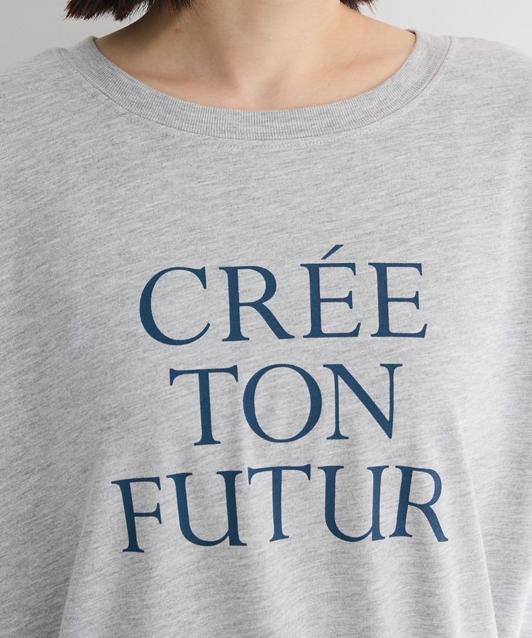 Green Parks「ウエストドロストドッキングロゴプルオーバー」|Tシャツ・カットソー|