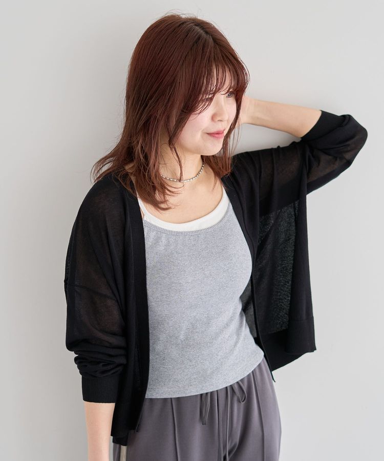 Green Parks「・Petit Fleur レイヤードキャミ(カップ付)」|インナー|