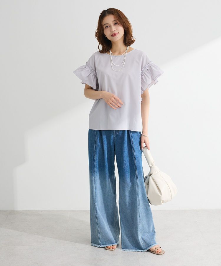 Green Parks「・ELENCARE DUE バックリボンブラウス」|シャツ・ブラウス|