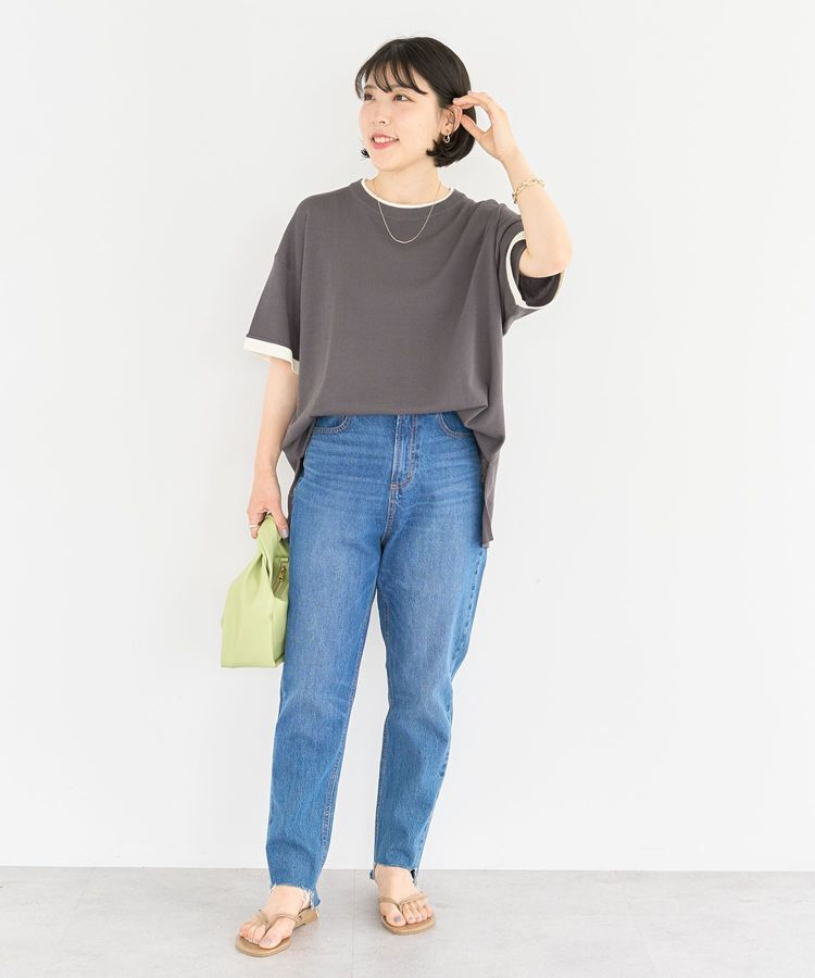 Green Parks「冷やっとすずやかレイヤーニットプルオーバー」|ニット・セーター|