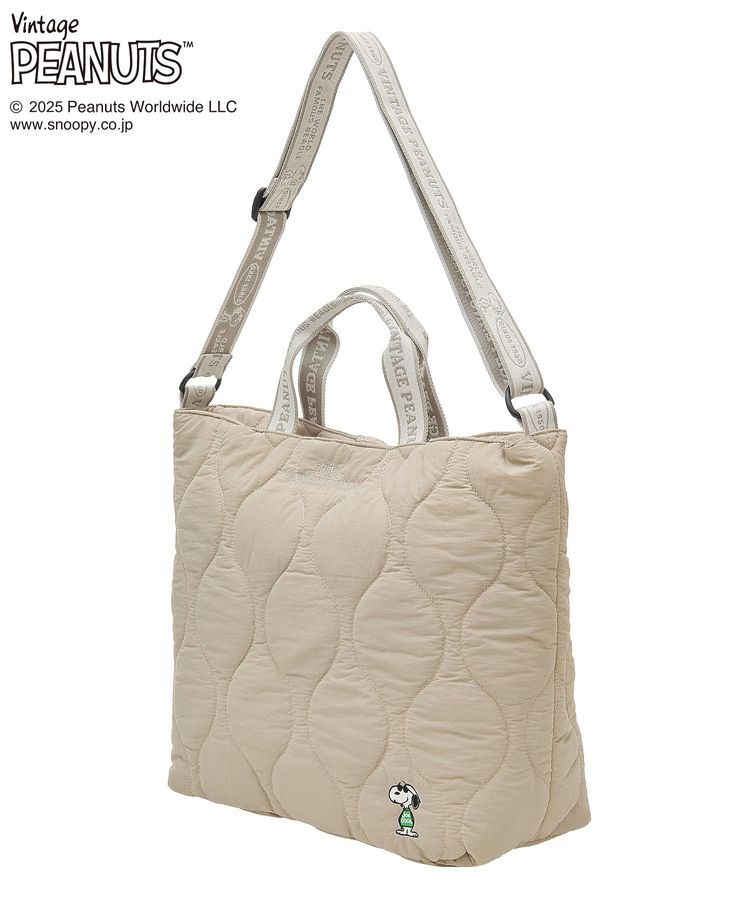 Green Parks「■PEANUTS キルティングトート」|トートバッグ|
