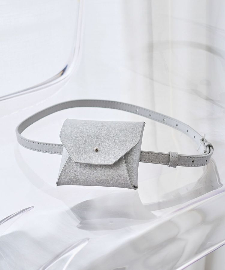 armonia「every walk.ウォレットベルト」|ベルト|Silver