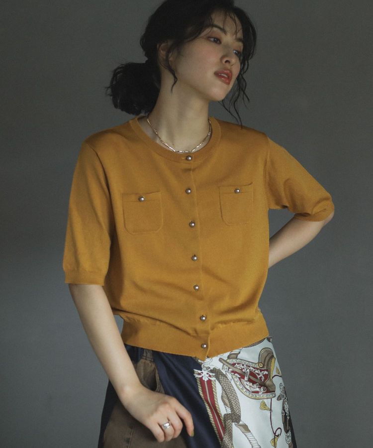 Green Parks「コンパクトポケットカーディガン」|カーディガン|