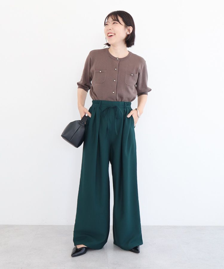 Green Parks「コンパクトポケットカーディガン」|カーディガン|