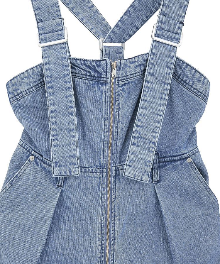 Green Parks「・SUGAR SPOON 2wayデニムジャンスカ」|ジャンパースカート|