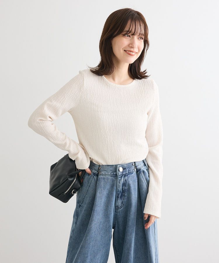 Green Parks「・Petit Fleur コウタクジャガードロンTEE」|Tシャツ・カットソー|