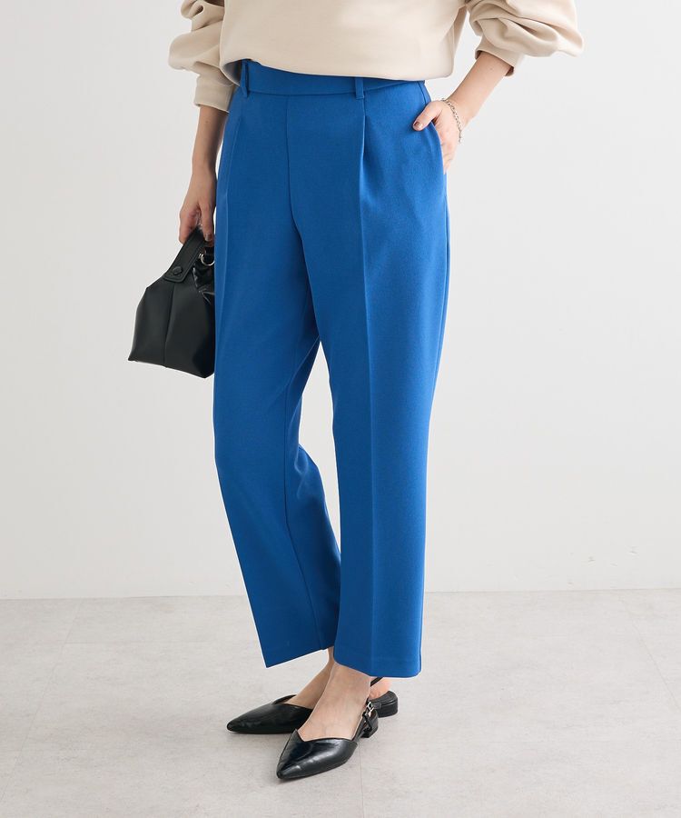 Green Parks「きれいシルエットパンツ(テーパード)」|その他|Blue