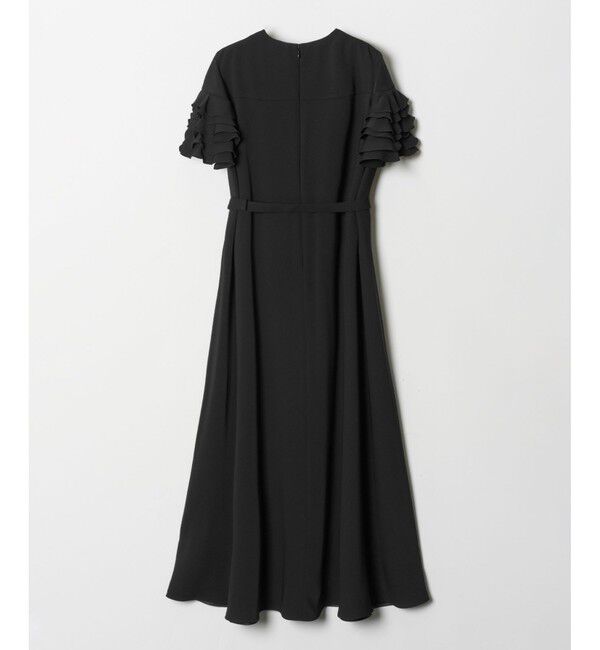 LOULOU WILLOUGHBY「【LOULOU WILLOUGHBY】ラッフルコサージュワンピース」|ワンピース|