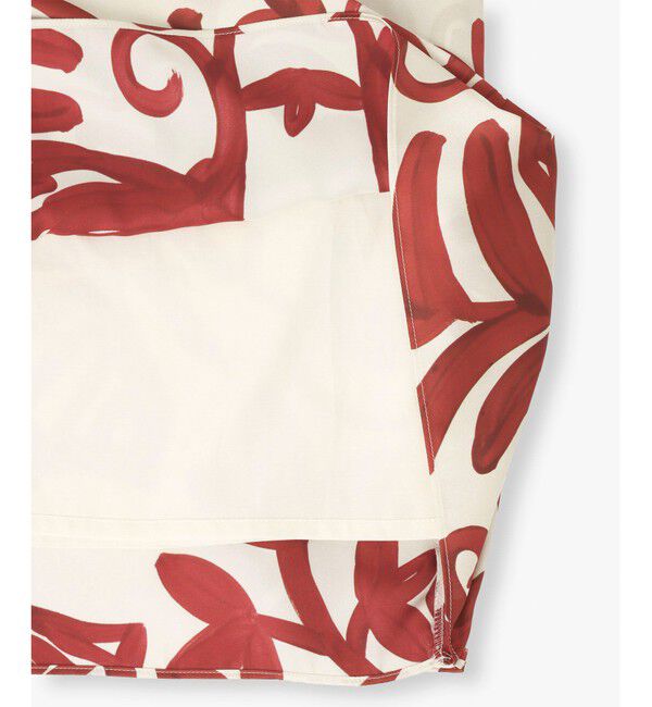 allureville「ペインティングフラワープリントスカート」|スカート|