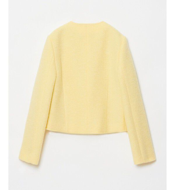 allureville「ブークレーノーカラージャケット」|ノーカラージャケット|