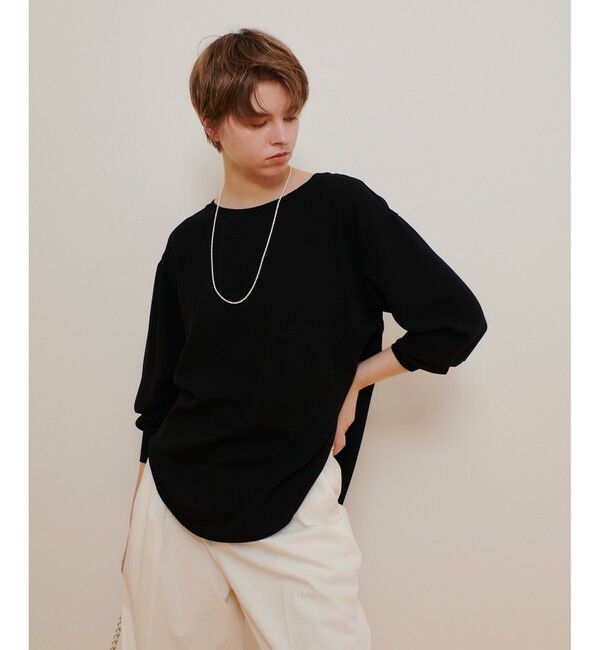 allureville「リブカフスプルオーバーブラウス」|シャツ・ブラウス|