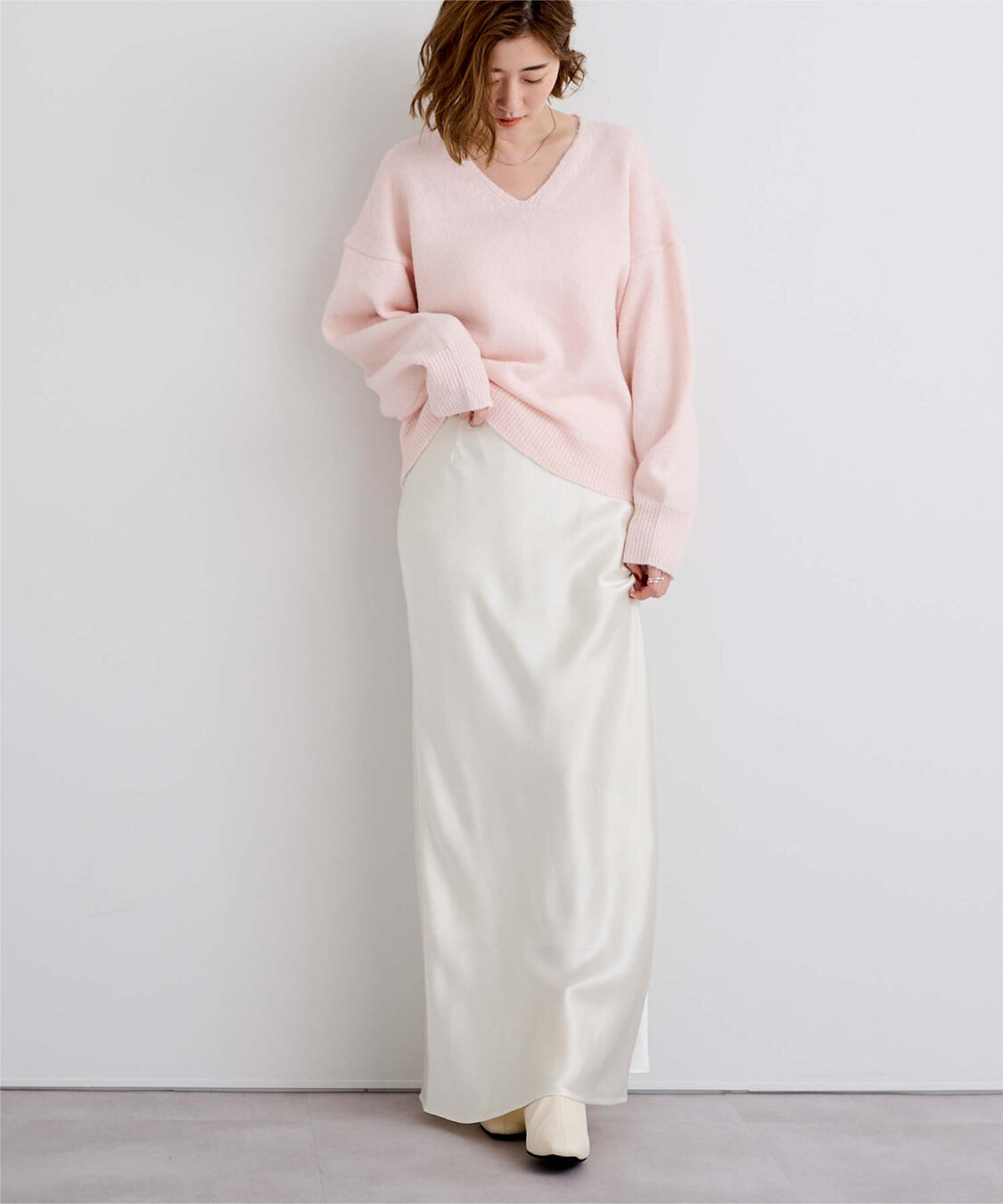 ur's「4.5cmスクエアトゥブーツ」|ショートブーツ|