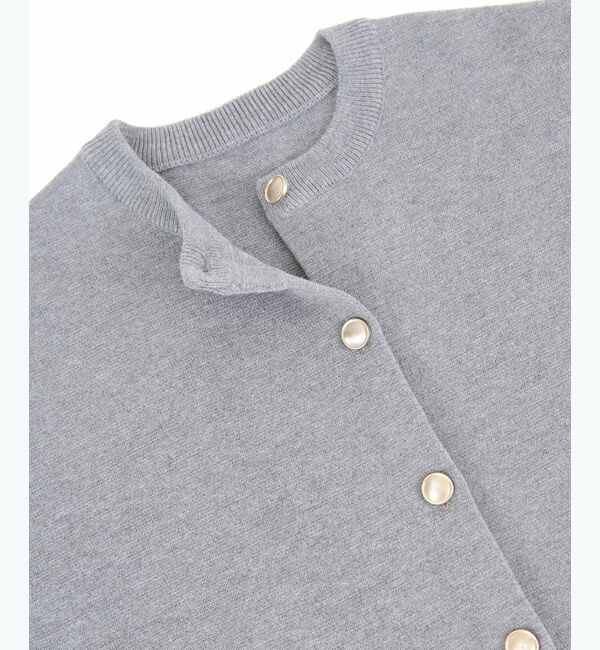 titivate「ゴールド釦ニットカーディガン」|ニット・セーター|