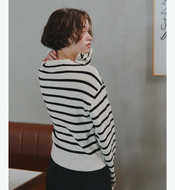 titivate「ゴールド釦ニットカーディガン」|ニット・セーター|