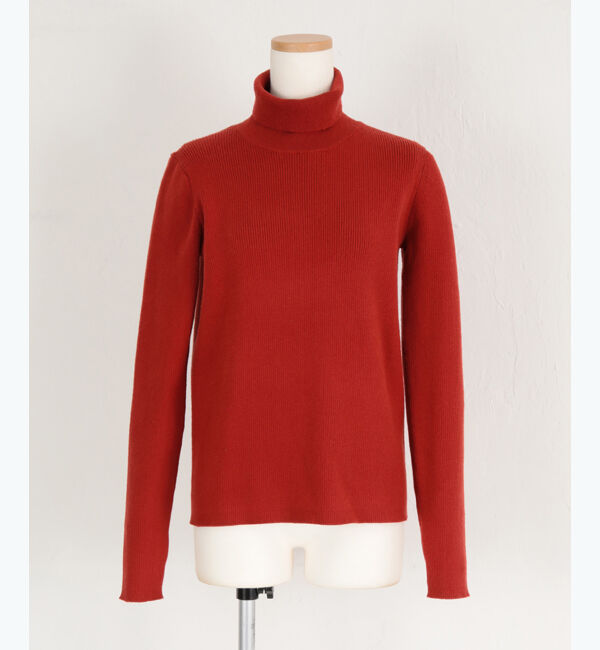 ur's「フィンガーホール付リブタートルネックトップス」|ニット・セーター|