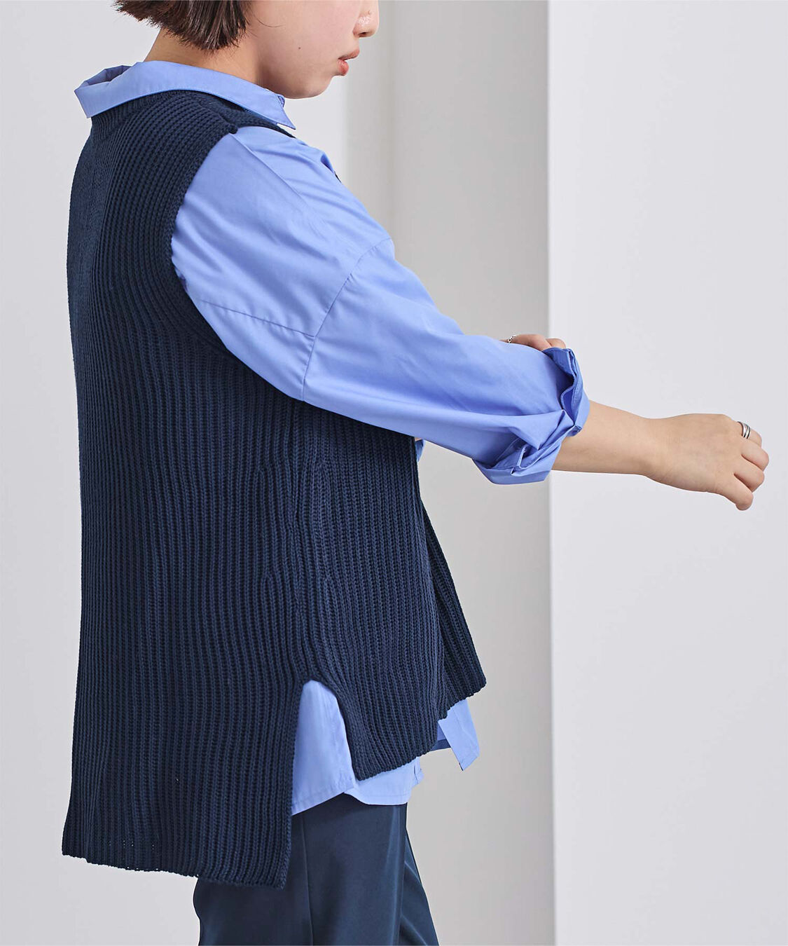 ur's「ローゲージニットベスト」|ニット・セーター|