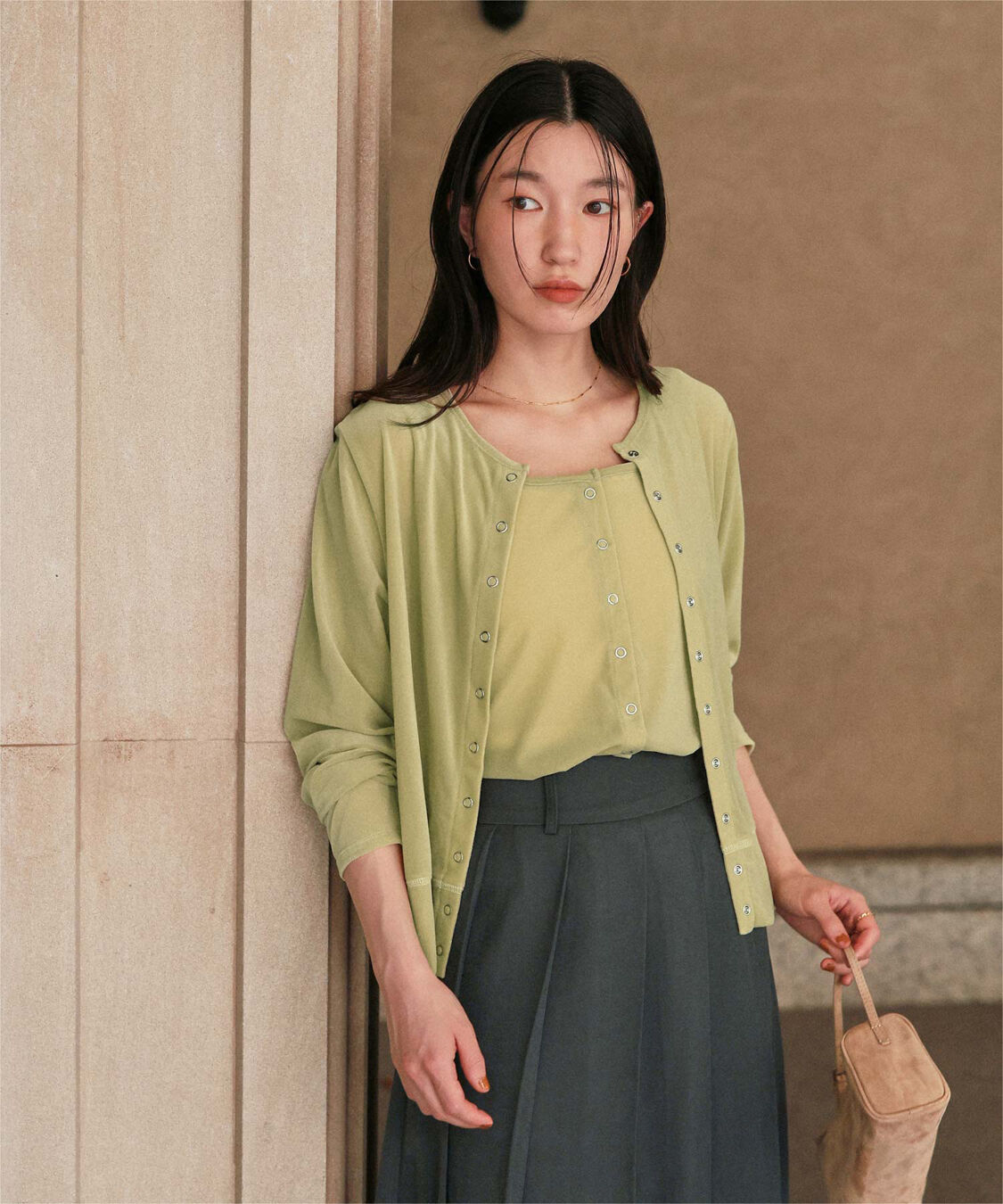 titivate「前後2wayシアーベロアタンクトップ」|タンクトップ|