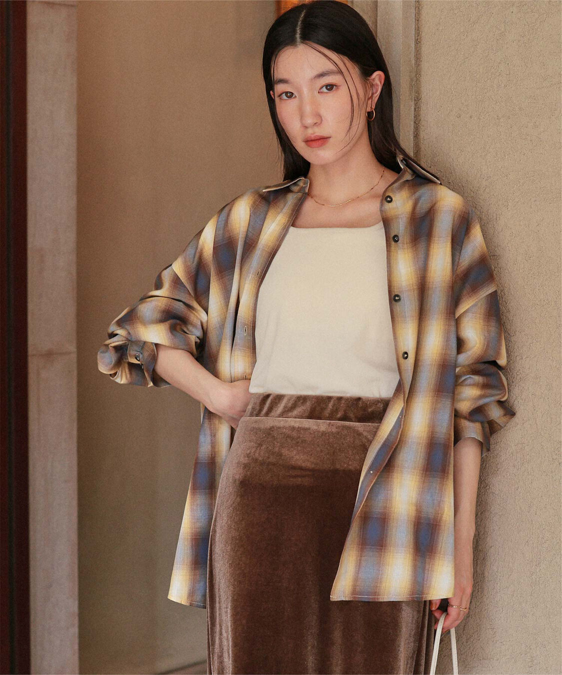 titivate「前後2wayシアーベロアタンクトップ」|タンクトップ|