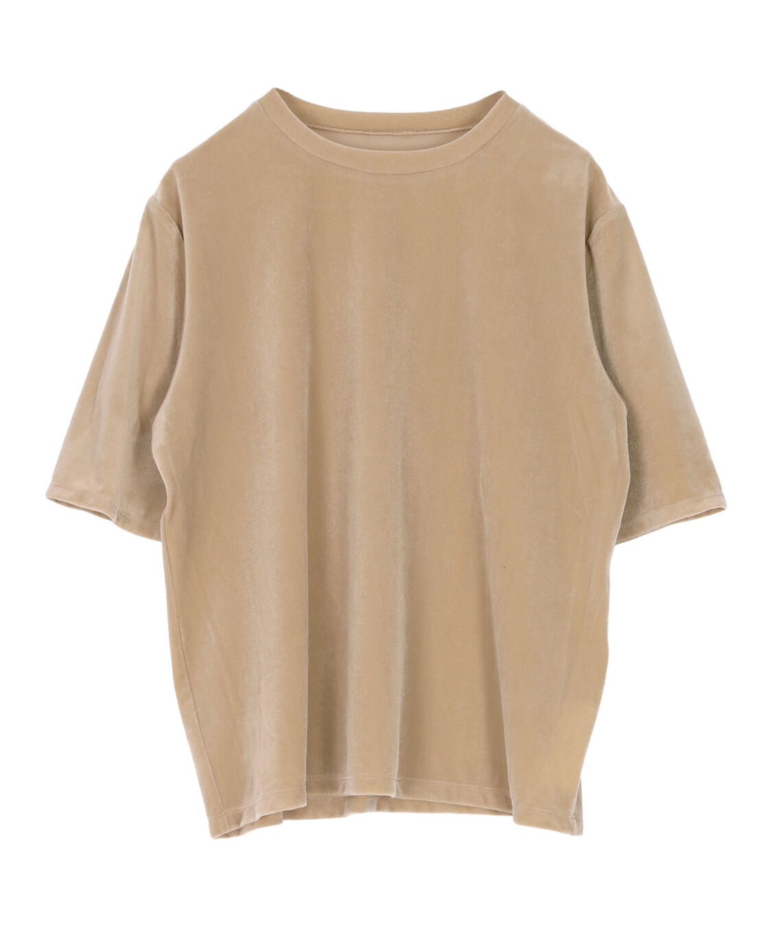 titivate「シアーベロア半袖Tシャツ」|Tシャツ・カットソー|