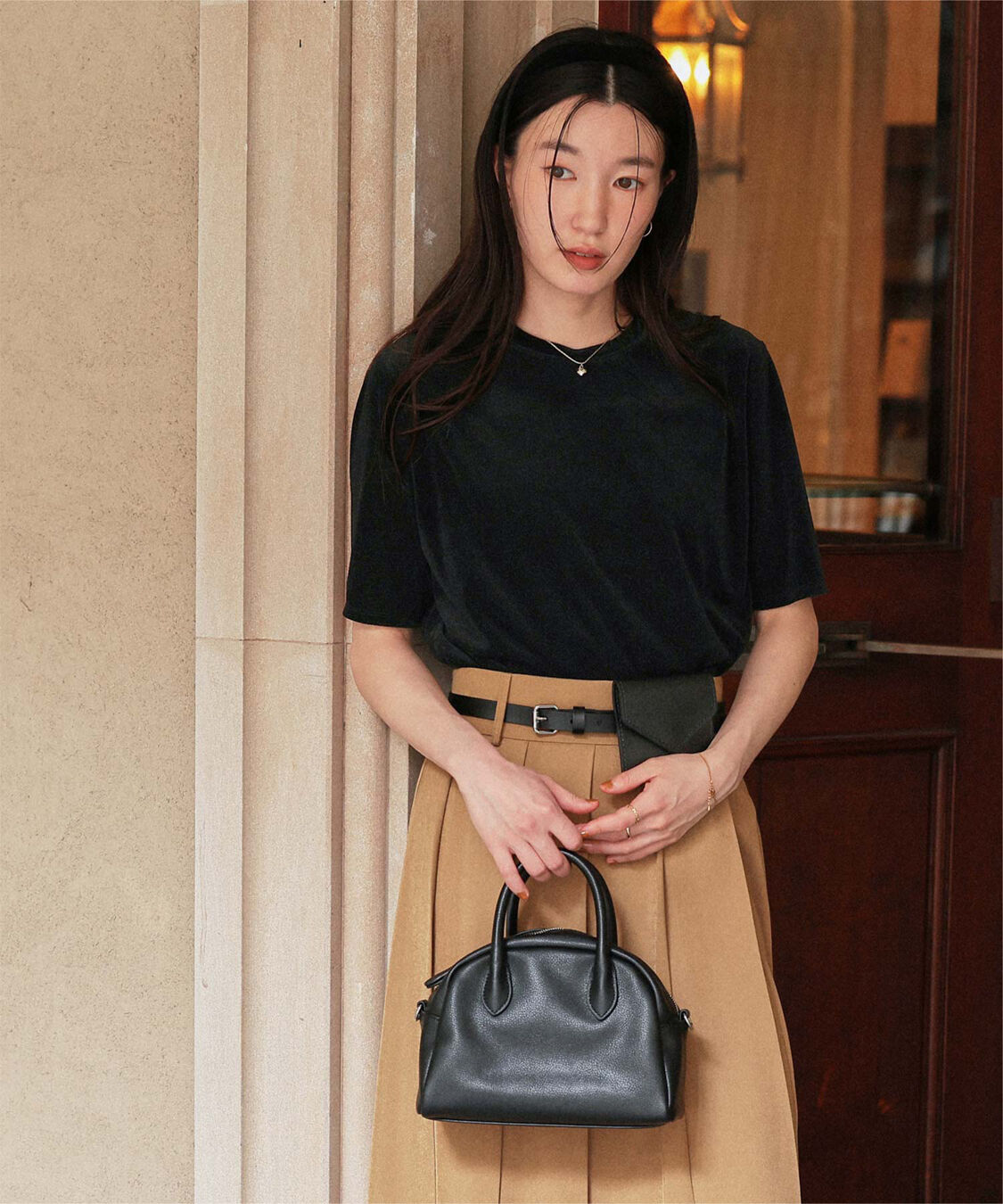 titivate「シアーベロア半袖Tシャツ」|Tシャツ・カットソー|