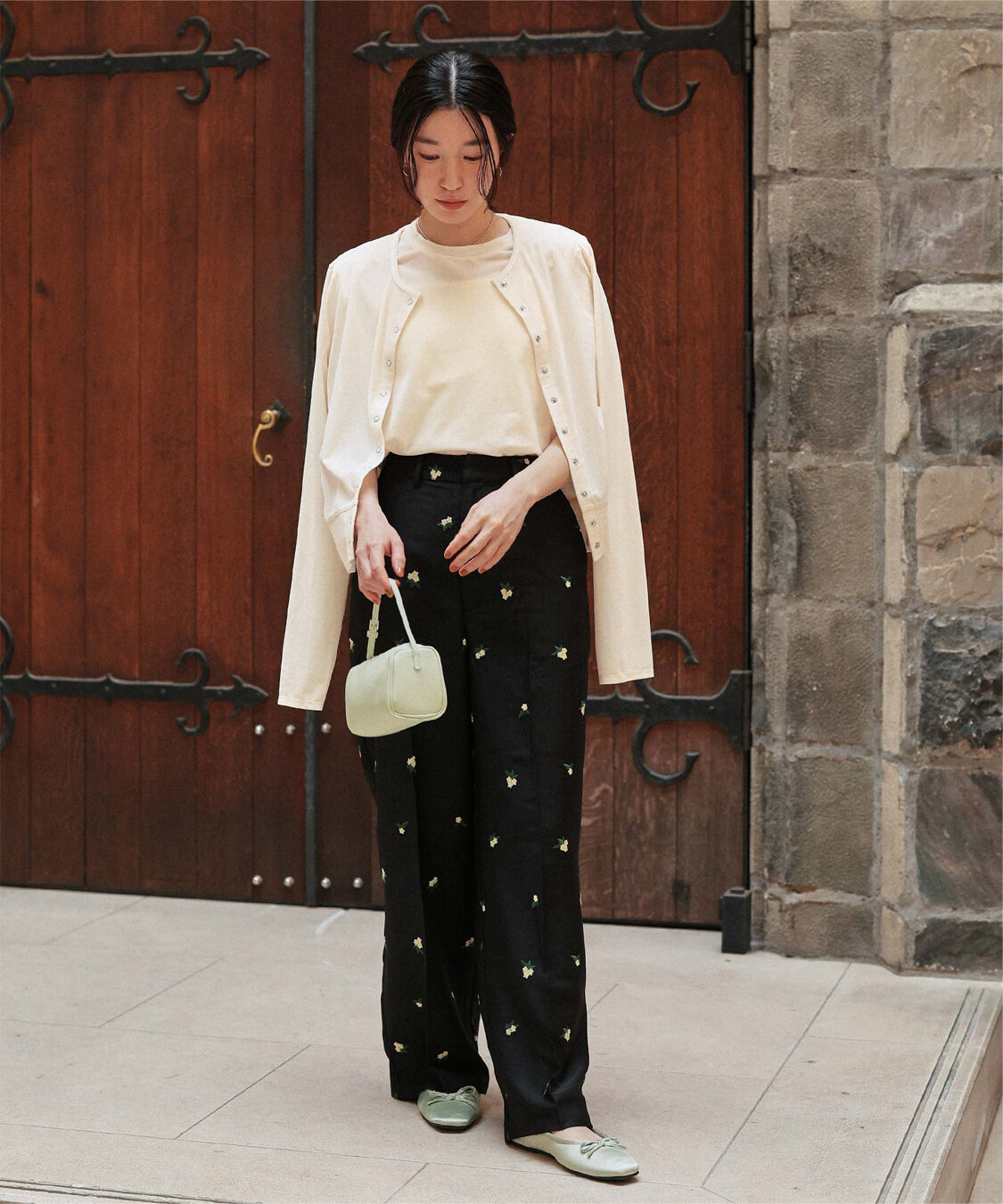 titivate「シアーベロア半袖Tシャツ」|Tシャツ・カットソー|