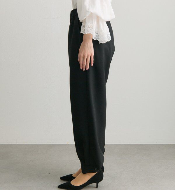  「【Du noir】【日本製】裾カフスパンツ」|その他|