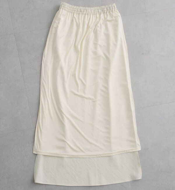  「ソフトツイルセミフレアスカート」|スカート|