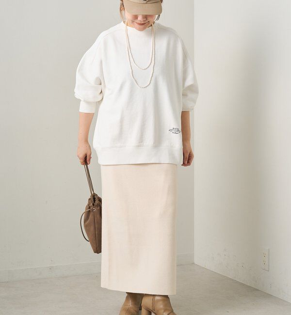  「総針ニットナロースカート」|スカート|