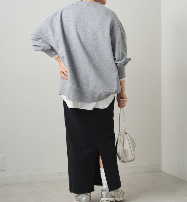  「総針ニットナロースカート」|スカート|