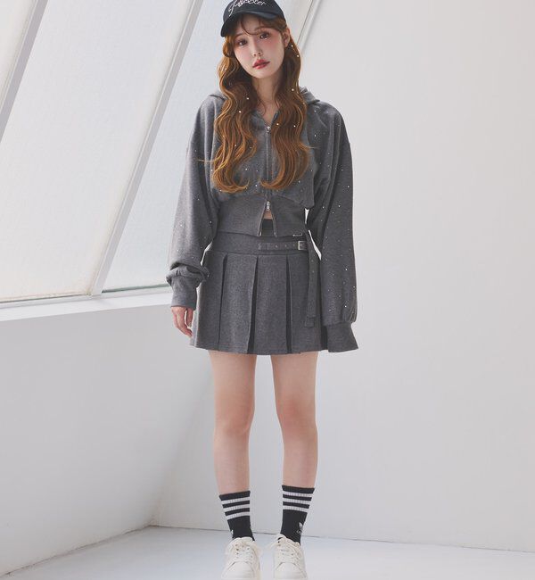  「カットミニスカート」|スカート|