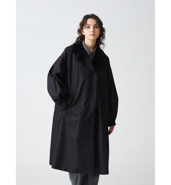 mizuiro ind「mizuiro ind バックボアコート」|その他|