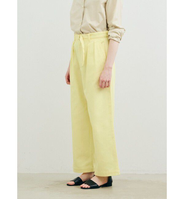 MARMARMAR「MARMARMAR ドリルツータックトラウザーズ」|その他|