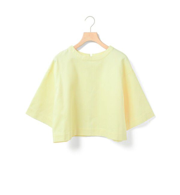 MARMARMAR「MARMARMAR ドリルフロンタブルプルオーバー」|Tシャツ・カットソー|イエロー