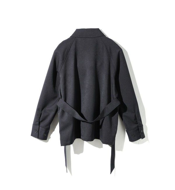 MIDIUMISOLID「MIDIUMISOLID for Ladies ステンカラーシャツジャケット」|シャツ・ブラウス|