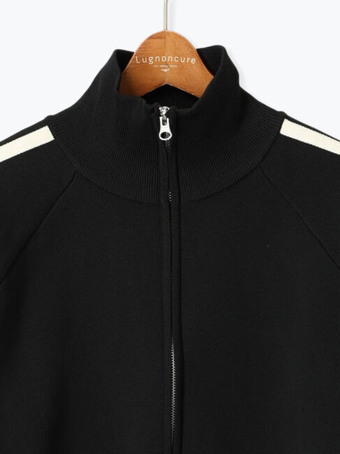 Lugnoncure「スタンドネックニットトラックジャケット」|ニット・セーター|